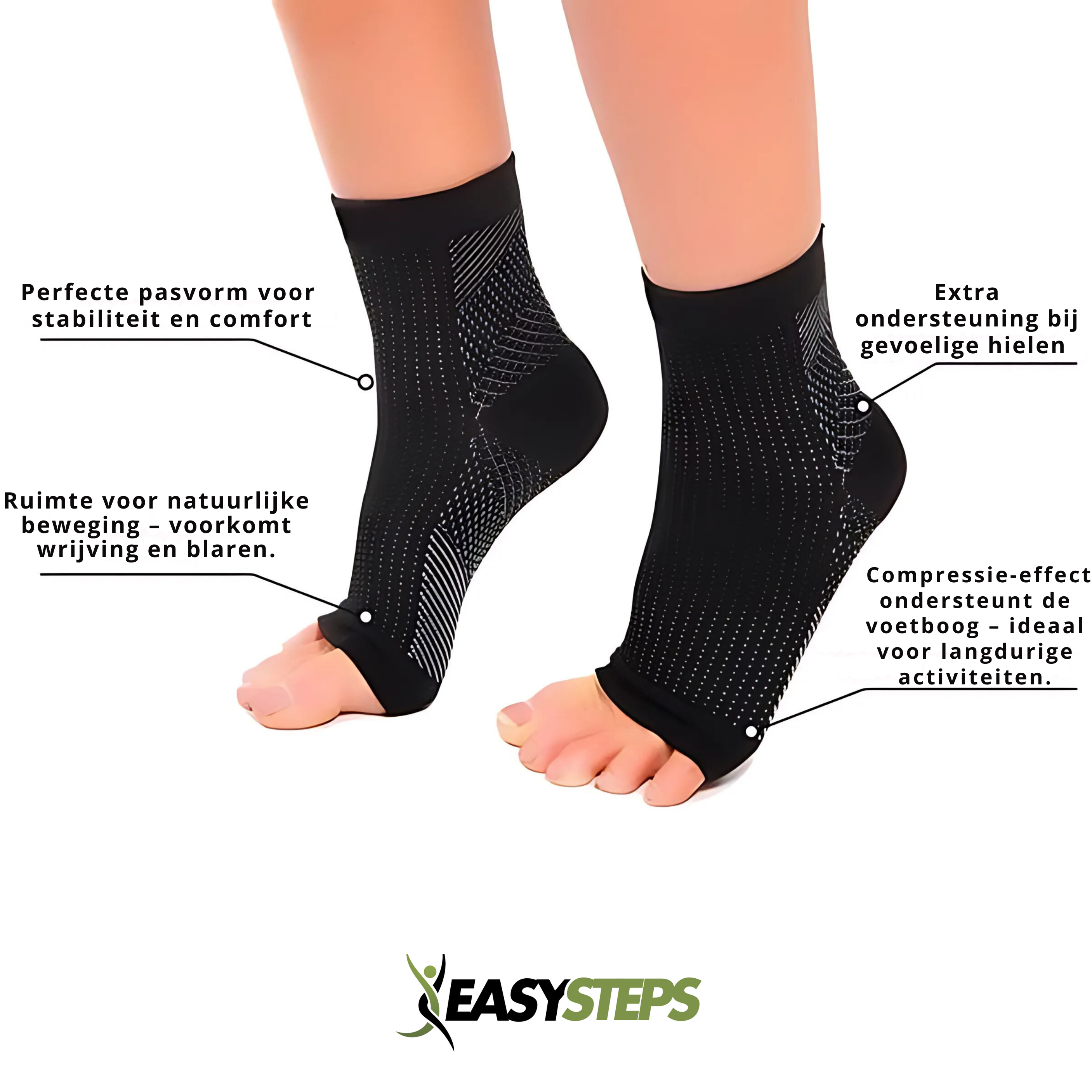 EasySteps - Orthopedische Sokken (Unisex) 3+3 GRATIS