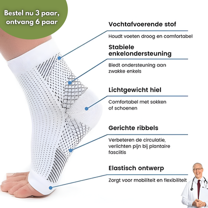 EasySteps - Orthopedische Sokken (Unisex) 3+3 GRATIS