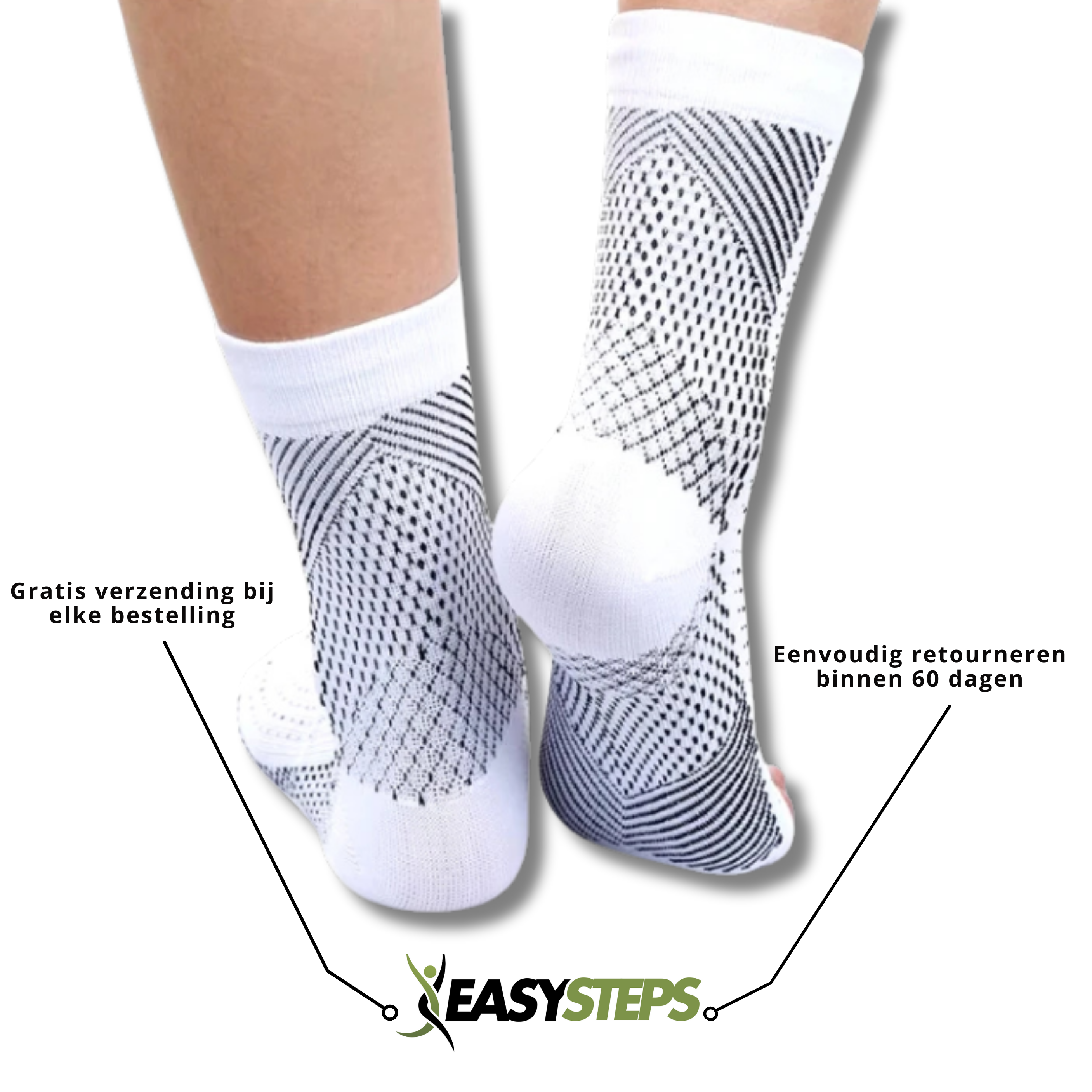 EasySteps - Orthopedische Sokken (Unisex) 3+3 GRATIS